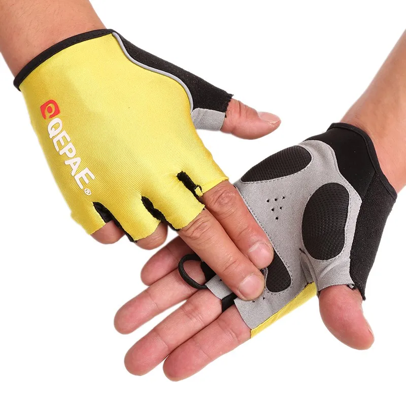 

Newest Reflective Night Safety Riding Gloves Half Finger Gloves Riding Dead Locomotive Fitness Colorful Gloves