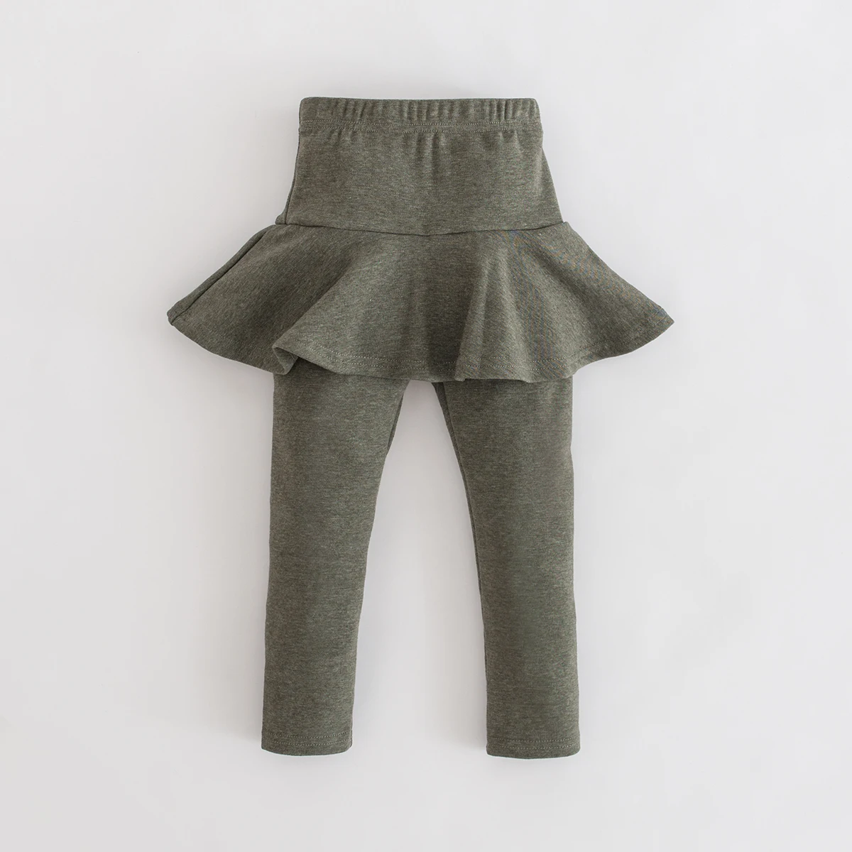 Юбка-штаны для маленьких девочек леггинсы с оборками осенние Хлопковые Штаны детские леггинсы весенняя одежда для маленьких девочек возрастом от 2 до 8 лет