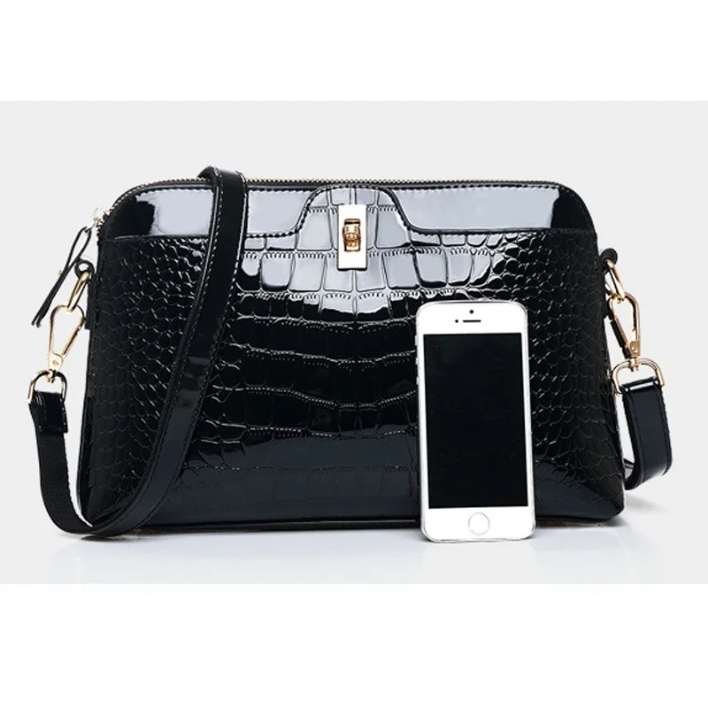 Woman Messenger Bag Alligator Style Shell Bag Luxury Handbags Women Bags Designer Crossbody Bolsa Feminina YM380Z