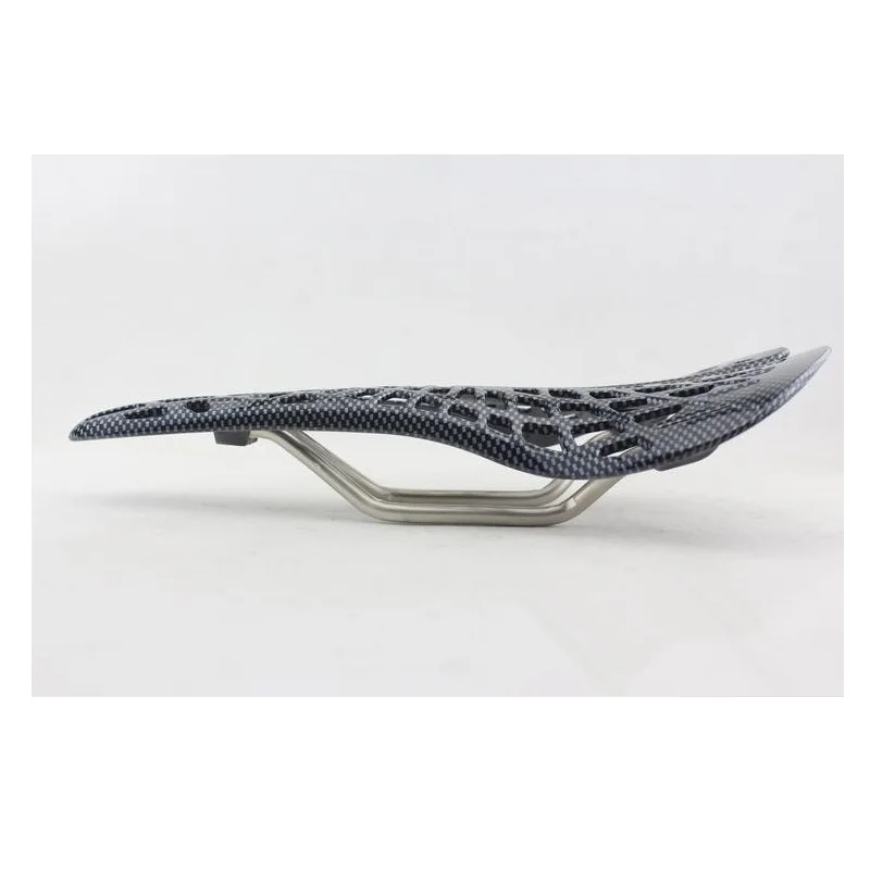

Carbon fiber Colors Bicycle Saddle Bike Front Seat Mat Chrome-plated steel + Engineering plastics for MTB Road Folding Bicycle