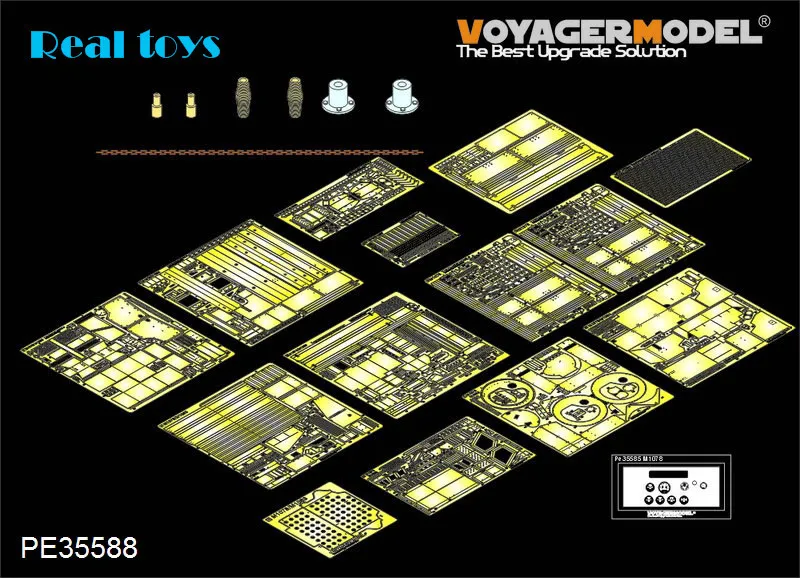 Voyager модель 1/35 pe35588 современные нам M1083 FMTV [Панцири кабины] basic (для Трубач)