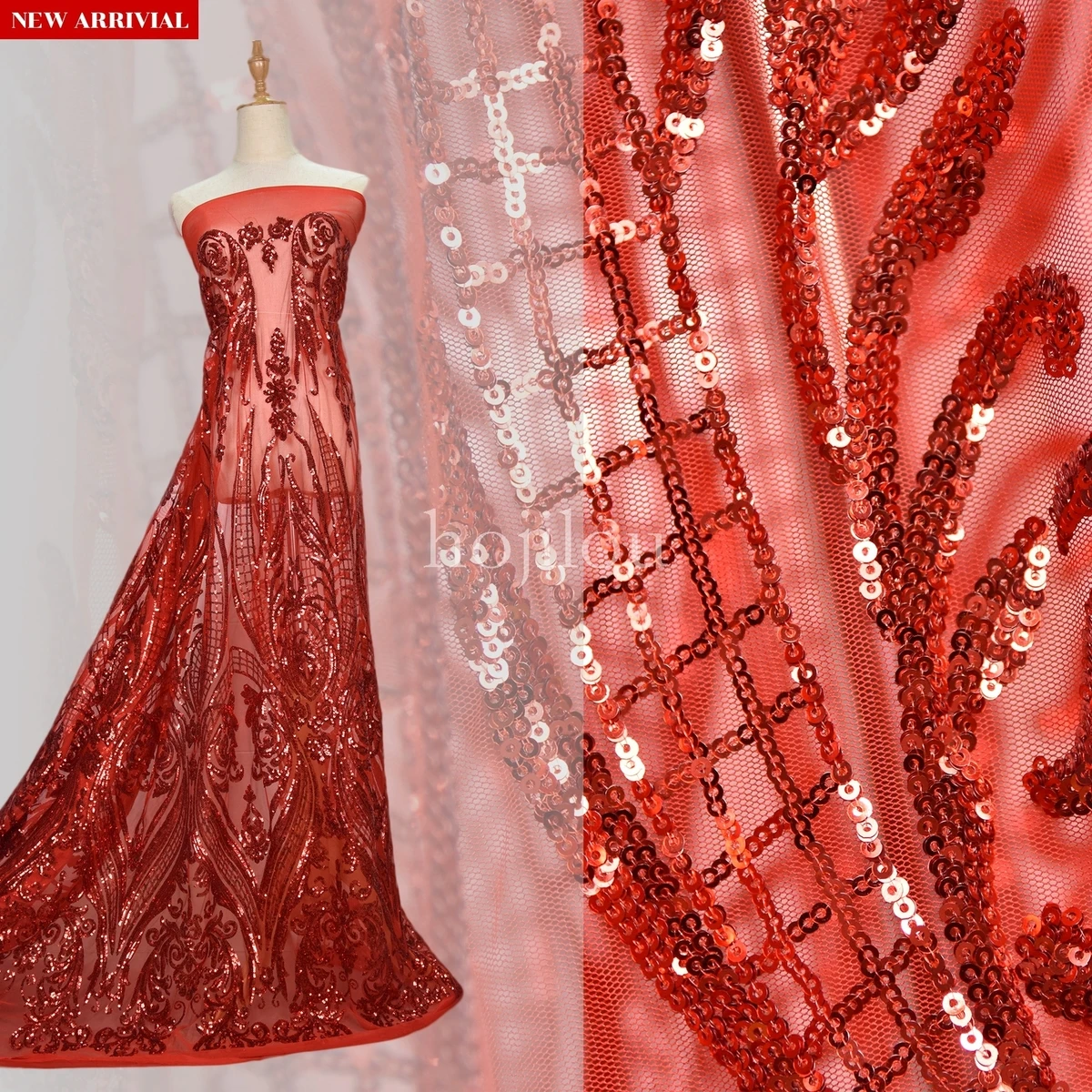 sequin and lace