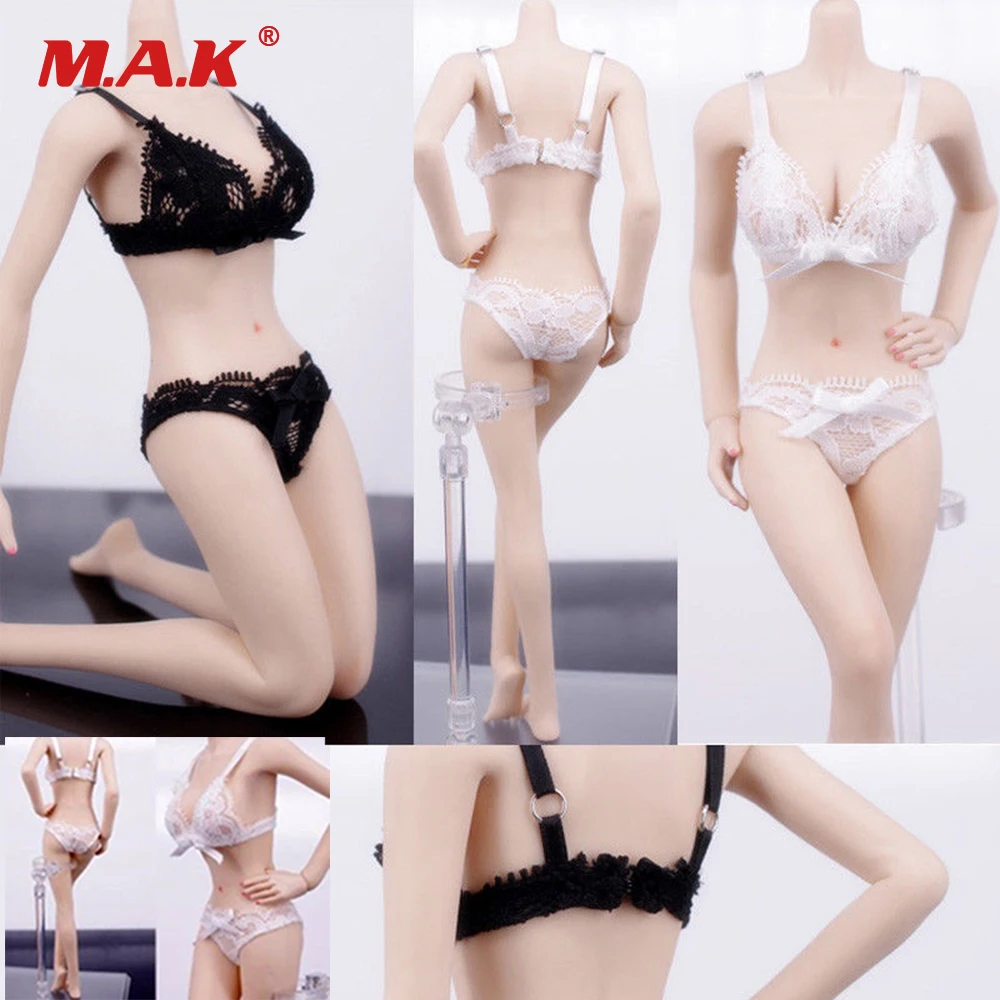 

Hobby Toys 2 Colors 1:6 Scale Female Lace Underwear Suit HP001 F 12'' Action Figure for collections