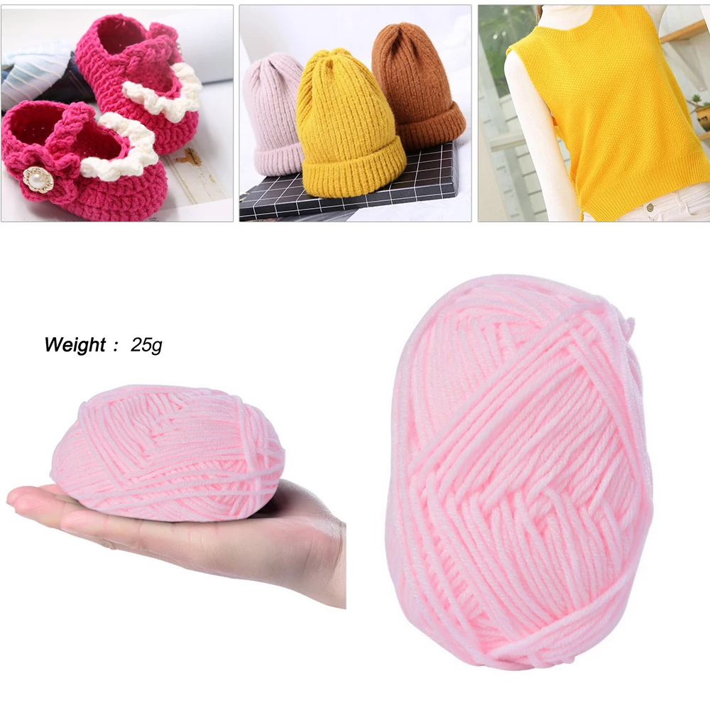 

1pc Crochet Yarn Cotton Knitting Yarn Crochet Yarn For Knitting Anti-Static Soft Cheap Yarn Factory Price For Sale 25g