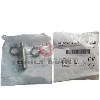 

DHL/EMS 2 LOTS SICK IM18-05BCP-ZC1 300Hz Flush M12 4-Pin Plug Inductive Proximity Sensor Switch