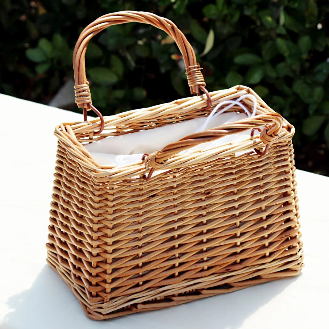 Women Woven Square Rattan Handbags Beach Top Handle Straw Bags Beach Tote Women Woven Square Rattan Handbags Beach Top Handle Straw Bags Beach Tote
