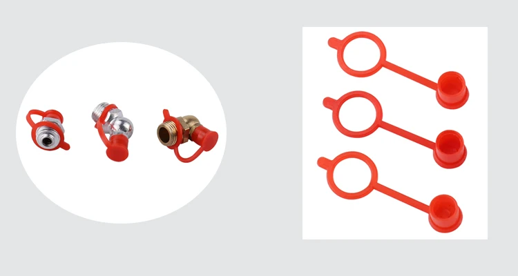 300 шт 200 шт 100 шт M6 M8 M10 красный полиэтиленовый пластиковый пылезащитный колпачок Пылезащитная крышка Крышка для смазочного пистолета Zerk фитинг