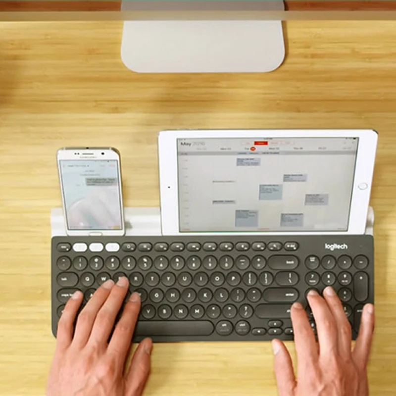 Беспроводная клавиатура Logitech K780 Bluetooth игровая Эргономика для клавье геймеров