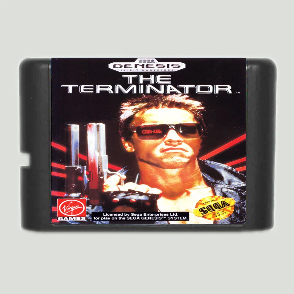 Игровая карта Terminator 16 bit MD для Sega Mega Drive Genesis | Электроника