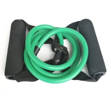 120cm Yoga Pull Rope Elastic Resistance Bands Fitness Crossfit Workout Exercise Tube Practical Training Rubber Tensile Expander