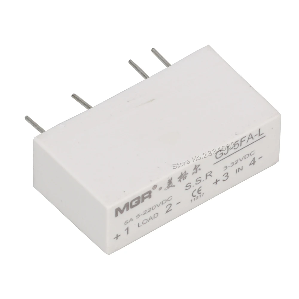 MGR Φ контактный контакт PCB SSR вход 3 32VDC выход 5 220V DC 5A твердотельное реле|Реле| |