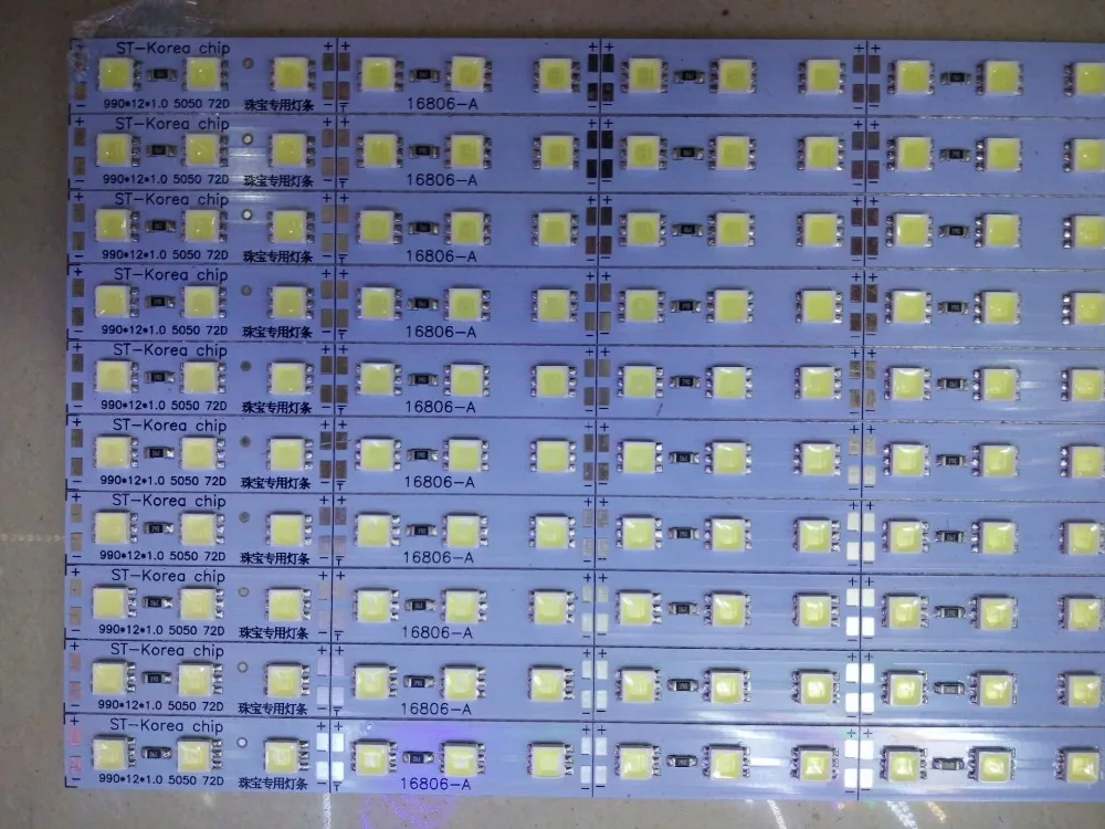 50 шт. * см Φ 5050 светильник s Factory Wholesale DC12V 36 SMD5050 светодиодсветодиодный жесткая