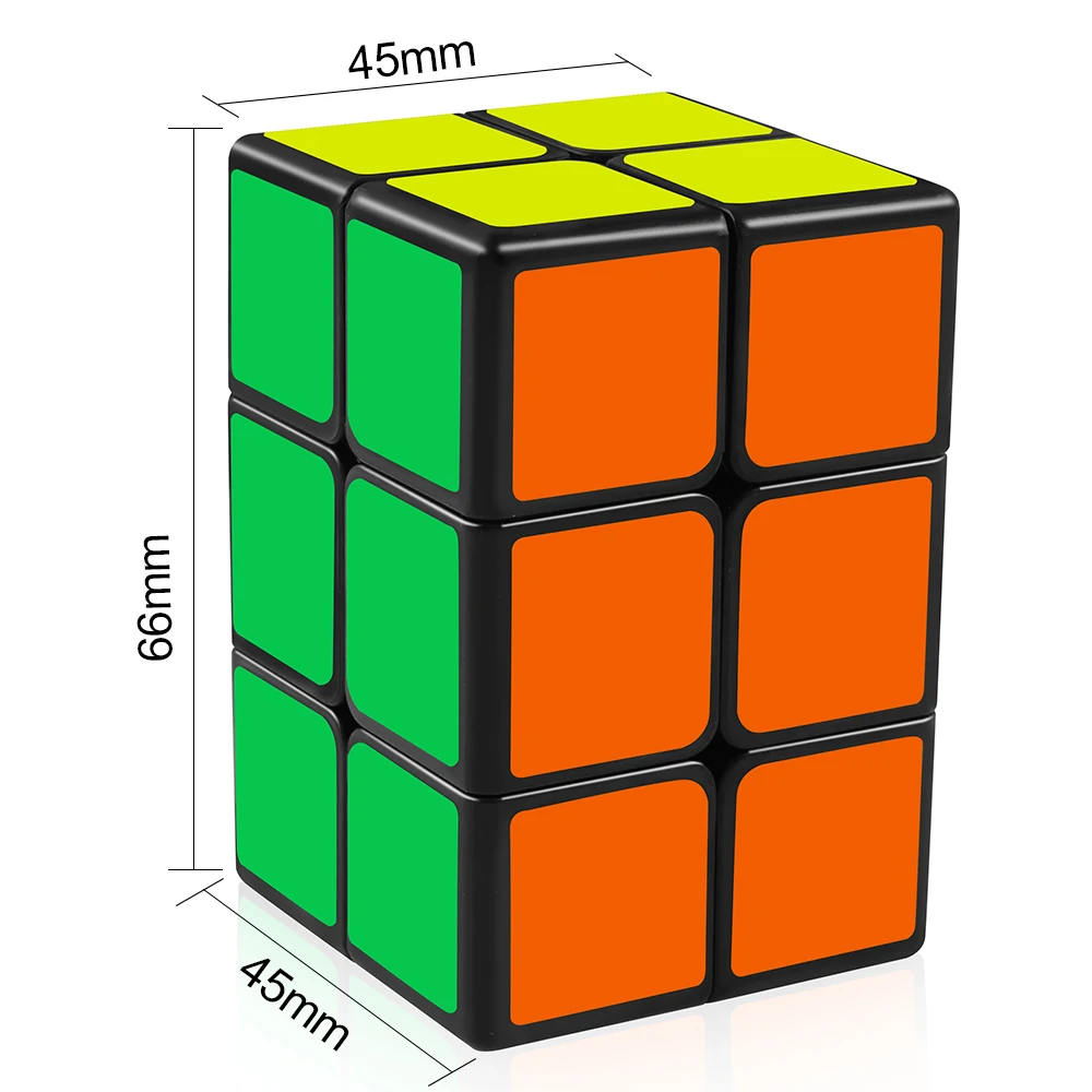 Mofangge 2x2x3 магический куб Qiyi 223 белый/черный скоростные Кубики-головоломки детские образовательные забавные игрушки для детей 223 куб