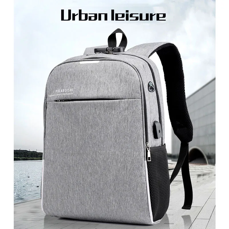 

2019 Wholesale Unisex Anti-Theft Durable Reflective Laptops School Backpack USB Charging Port Outdoor Sports Traveling Bag Parts
