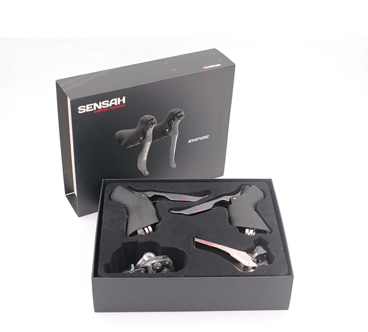 

SENSAH Road Bike Shifters Double Speed Lever Brake Bicycle Derailleur Groupset Compatible for Shimano and sram road bike