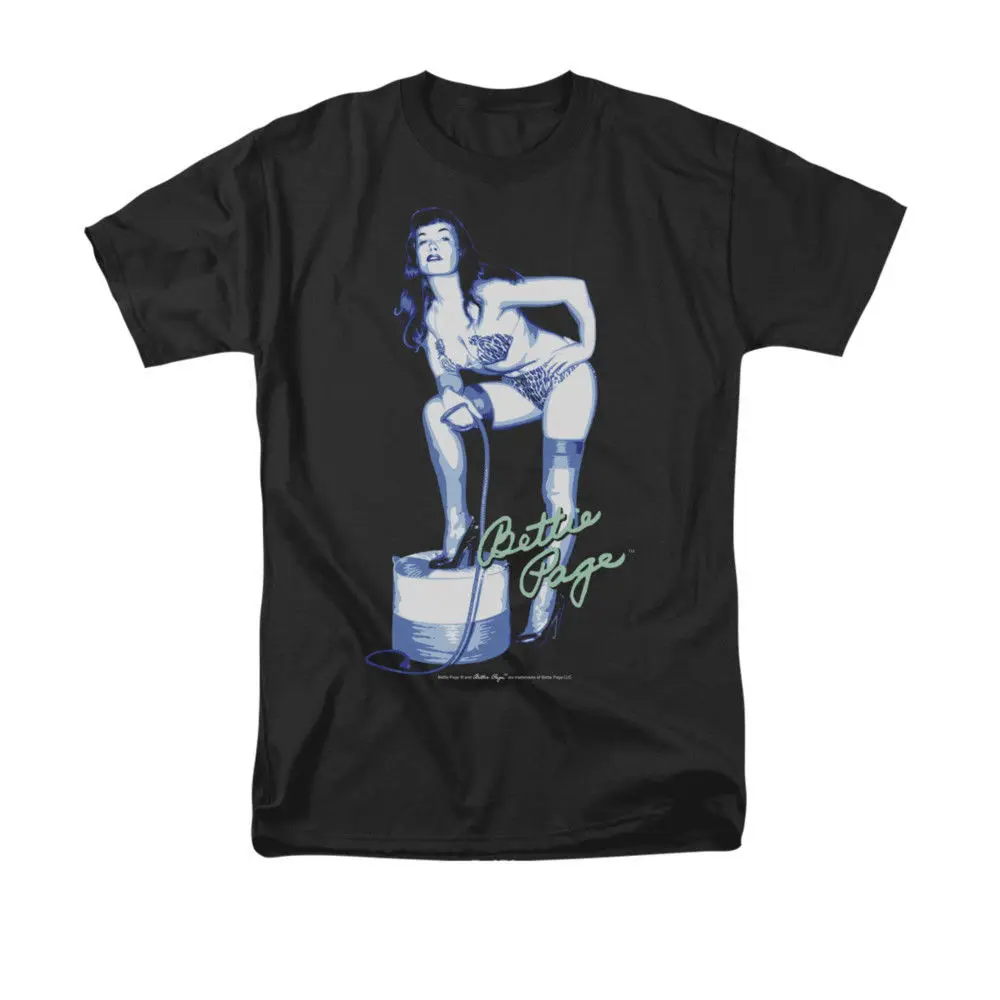 Футболка BETTIE PAGE/MISTRESS унисекс крутая Повседневная модная бесплатная доставка |