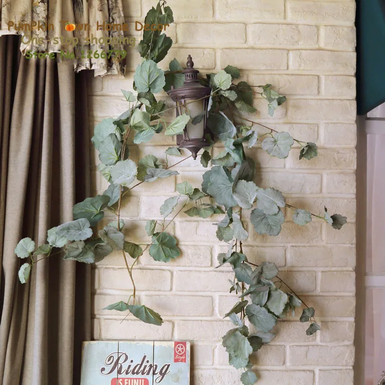 Us 20 99 Finely Crafted Simulation Green Vine Wall Decor Rattan Air Conditioning Pipe Indoor Living Room Ceiling Decoration Plant Vine In Artificial
