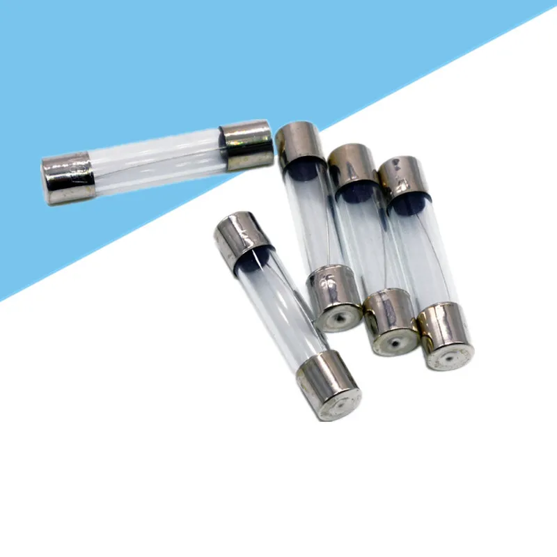 10 Pcs Fast Blow Type Glass Tube Fuses 6x30mm 250V 30A