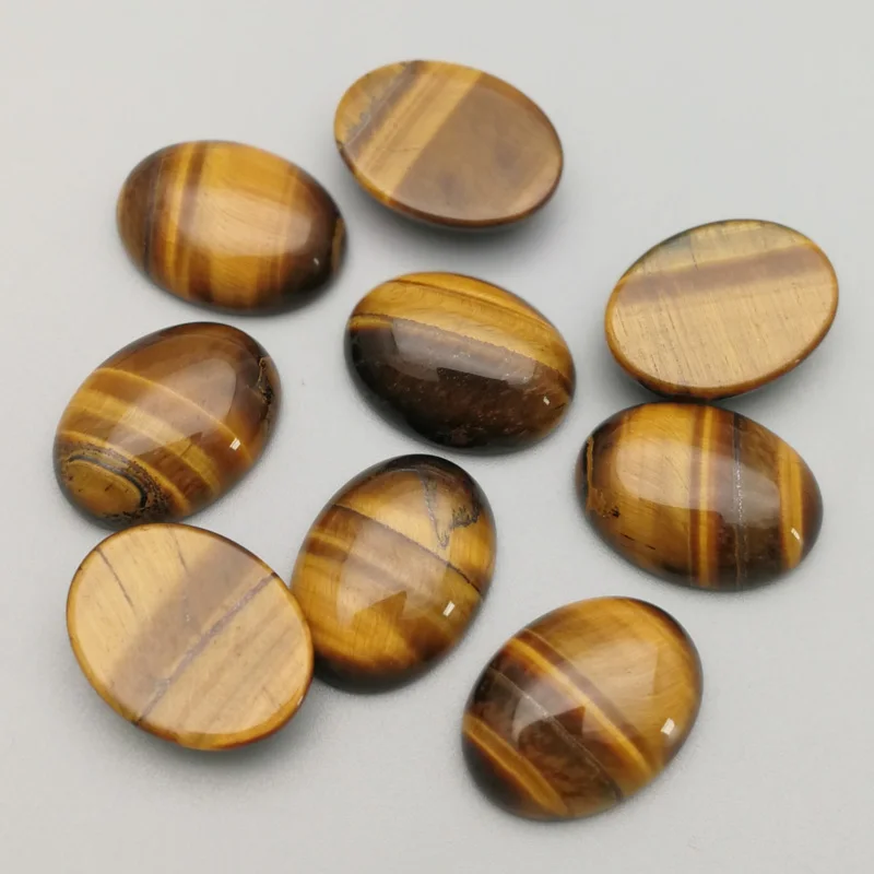 

Fashion natural tiger eye stone Oval CAB CABOCHON for Jewelry&Clothes Accessories 15x20mm wholesale 20pcs/lot free shipping