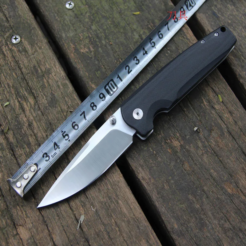 

High quality HZ485 Folding Knife VG-10 Blade G10 handle Outdoor Camping Tactical knife Hunting Survival Knives EDC hand Tools