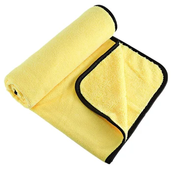 

Car Wash Microfiber Towel Car Cleaning Dry Cloth Car Care Yellow