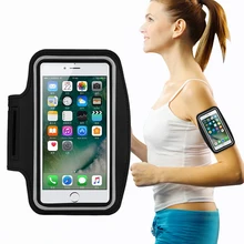 Powstro Sport Phone Armband телефон сумка до 5,5 дюйма Водонепроницаемый Запуск повязки Чехол сенсорный экран доступа