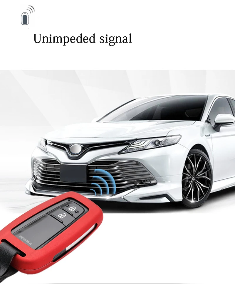 Аксессуары для стайлинга автомобилей для Toyota CHR IZOA камера заднего вида чехол для ключей из алюминиевого сплава защитный чехол для ключей для автомобиля