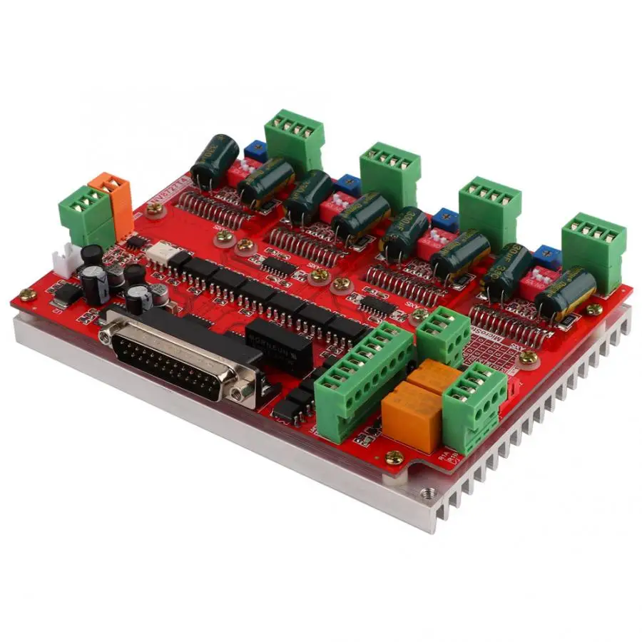 Nv8727T4 шагового двигателя доска 4-осевая Драйвер шагового двигателя гравировка машинный привод доска 4.0A