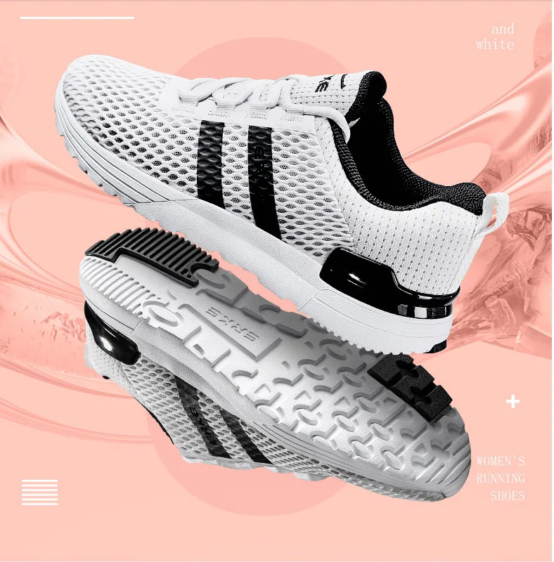 

Women's shoes 2018 summer new women's casual running shoes non-slip shock absorption lightweight women's running shoes