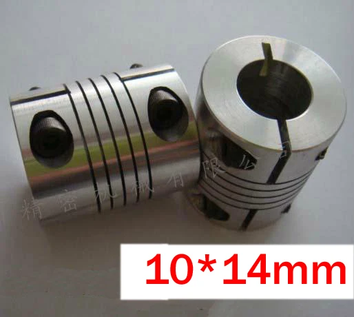 Муфта вала двигателя CNC 10 шт./лот 10x14 мм гибкая муфта 14 25 OD 30 в длину 25x30 (D25 L30)|flexible