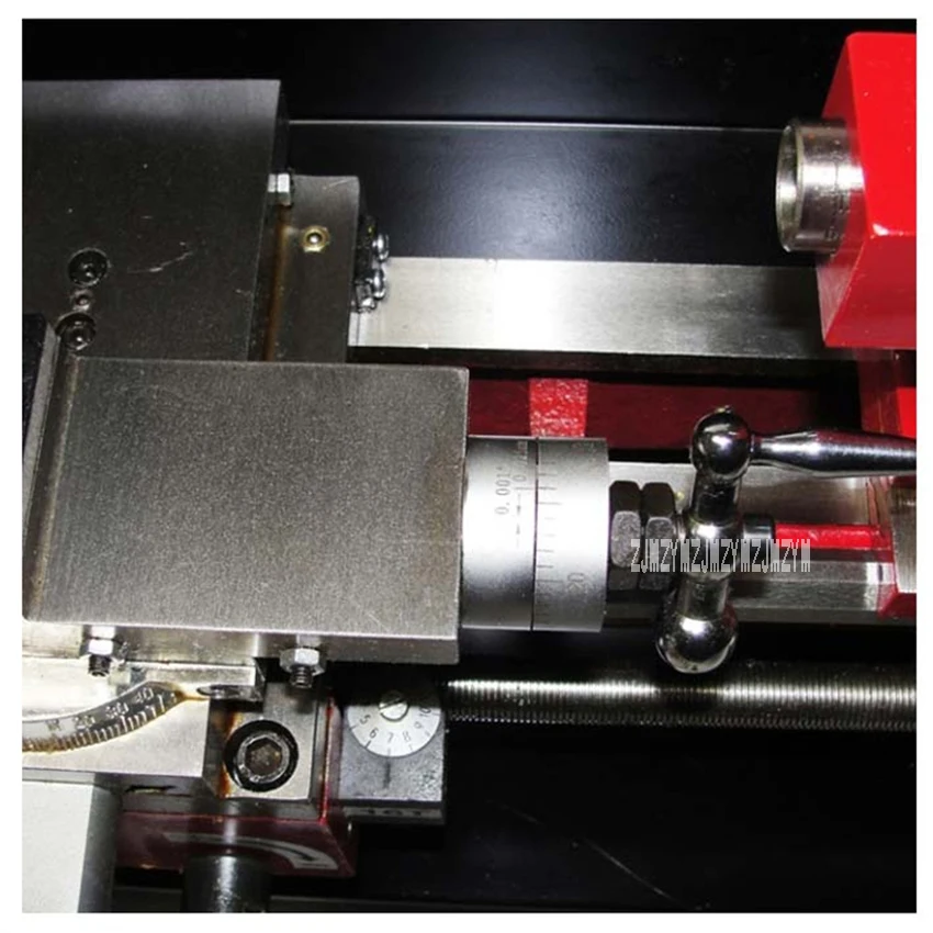 CJ0618A бытовой металлический токарный станок горизонтальный металлический фрезерный мини токарные станки высококачественный токарный станок 220 В 550 Вт 100-2500 об/мин
