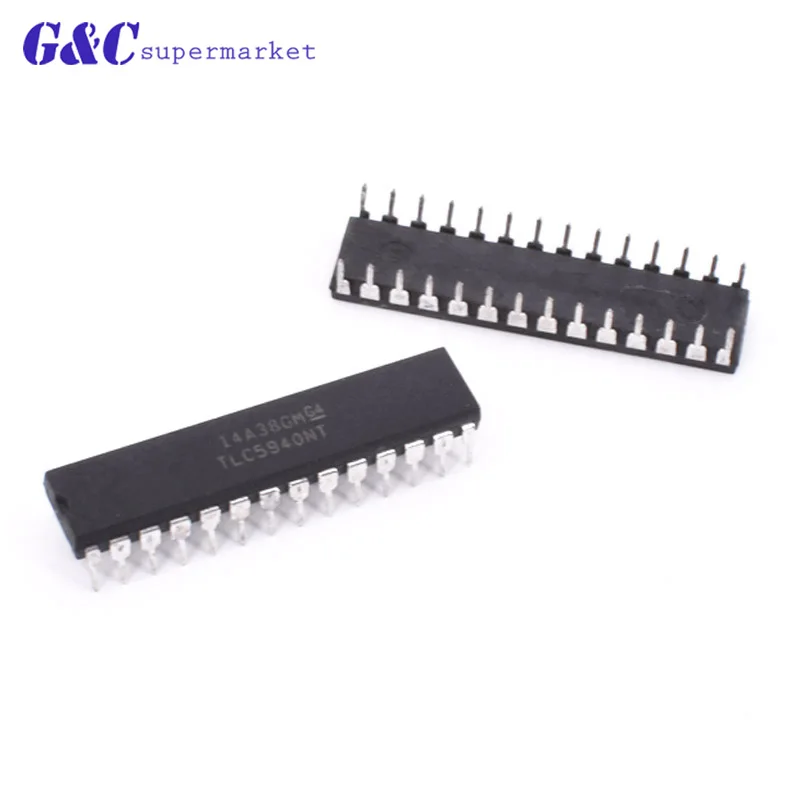 1 шт. IC светодиодный pwm драйвер управления 28 DIP TLC5940NT TLC5940 новый в