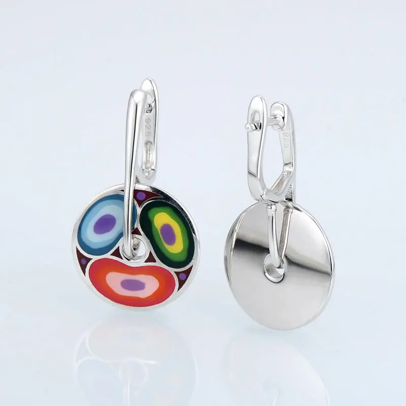 E303611ENA4SL925-SV4-Silver Earrings