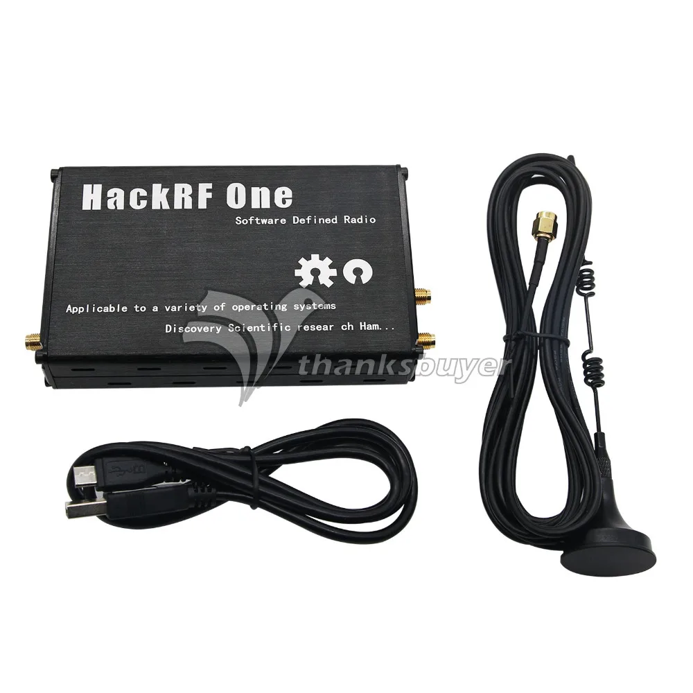 

TZT HackRF One 1MHz-6GHz SDR Platform Software Defined Radio Development Board + Black Acrylic Shell