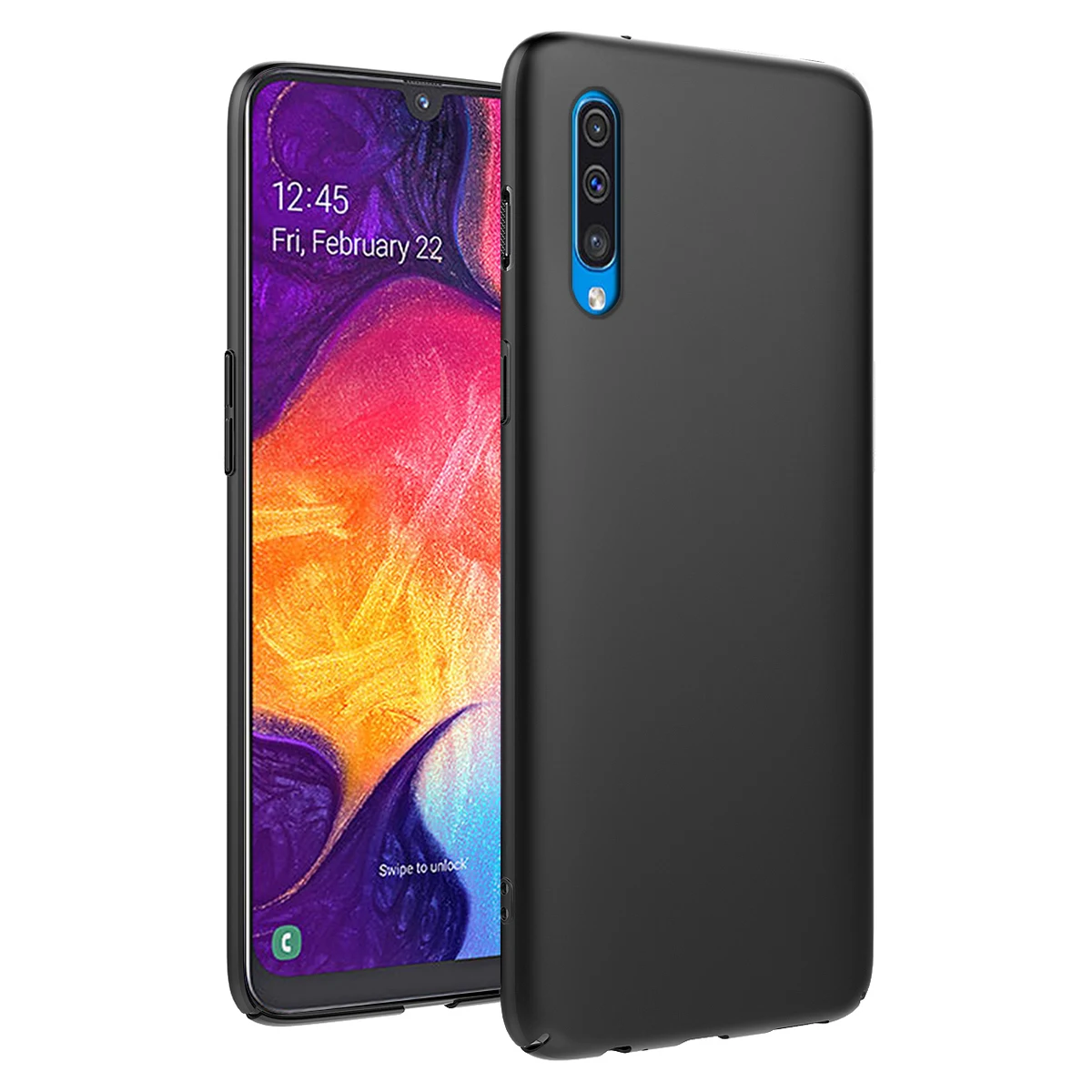 thin TPU case Casetastic Galaxy A50 2019 Shock-absorbing and scratch-resistant cover for Samsung Galaxy A50 2019 - Turquoise Bamboo Pattern phone case thin TPU case Casetastic Galaxy A50 2019 Shock-absorbing and scratch-resistant cover for Samsung Galaxy A50 2019 - Turquoise Bamboo Pattern phone case