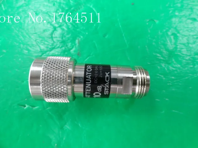 

[BELLA] STACK DC-2.6GHz 10dB RF coaxial fixed attenuator N --2PCS/LOT
