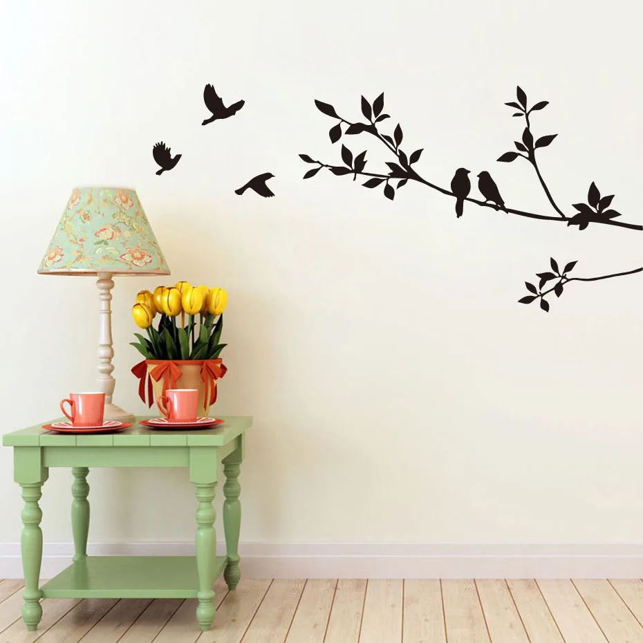 

New Arrival Funny Mouse Hole Wall Stickers For Kids Room Cartoon Decals Home Decor Decorative Vinyl Removable Wall Art Murals