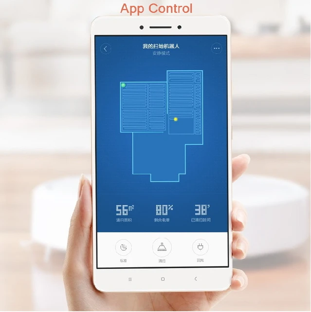 Xiaomi Robotic Vacuum Cleaner Mihome Original Planned Type Aspirador Xiaomi Robotic Vacuum Cleaner Mihome Original Planned Type Aspirador Lds Scan Mapping Wifi App Control