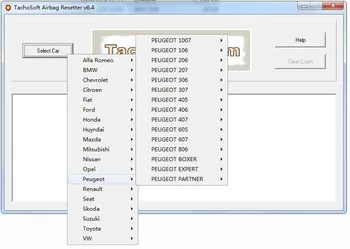 

Newest Tachosoft Airbag Resetter V6.4 SOFTWARE for Deleting Crashdata from Airbag ECU Dumps