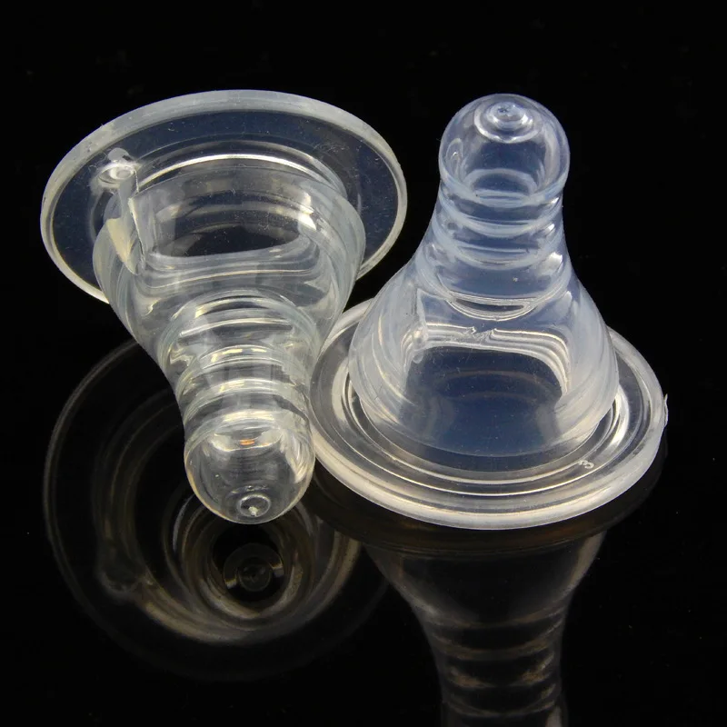 High Quality Standard Neck Bottle Nipple Pacifiers For Baby Wide True