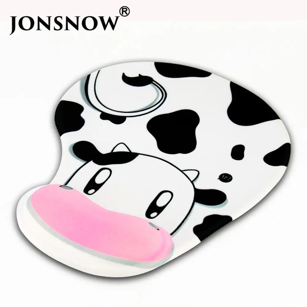 N-KPC1370_1_JONSNOW Gaming Mouse Pad with Wrist Rest Support Comfort Mice Mat Cow Non-flip Soft Mouse Pad Gamer for Computer PC Laptop