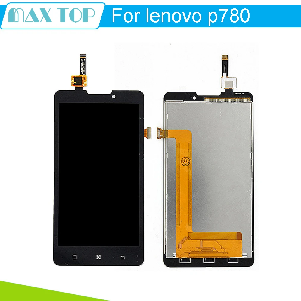 

For Lenovo P780 LCD Display with Touch Screen Assembly NEW Original 5" Replacement Parts