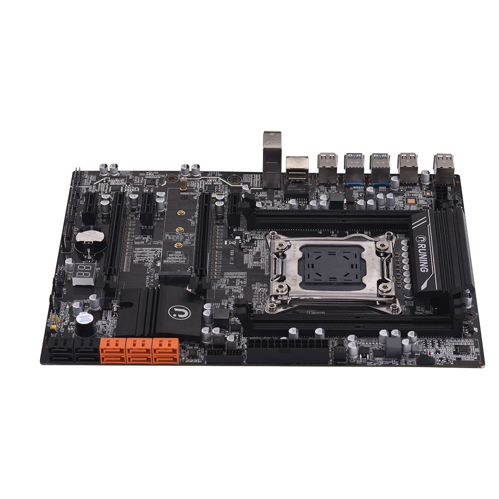 

X99 V1.2 Motherboard ATX LGA2011 SATA 3.0 USB 3.0 Ports Motherboard I7 Serial/E5-V3/E5-V4 4 DIMM Slots DDR4 64GB Memory Capacity