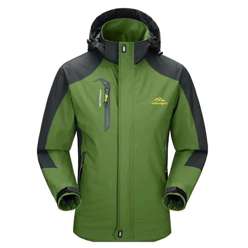 Günstige 2020 neue männer Casual Jacken Mann der Armee Wasserdichte Mäntel Männlichen Jacke Atmungsaktiv Wind Regenmantel Plus Größe L 5XL LA025