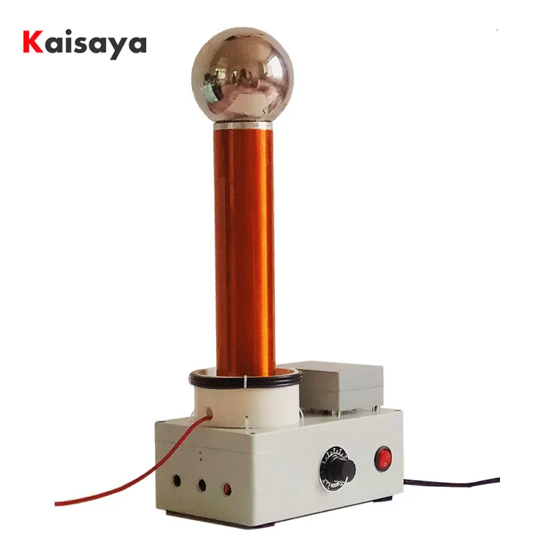 

Demonstration of High Frequency AC Wireless Transmission Principle of Tesla Coil Spark Gap Lightning Simulator T0587