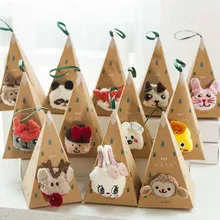 Рождественские носки, подарок, объемный дизайн, пушистые коралловые бархатные толстые теплые носки для женщин, махровые носки для пола/сна, подарок на год, носки с коробкой