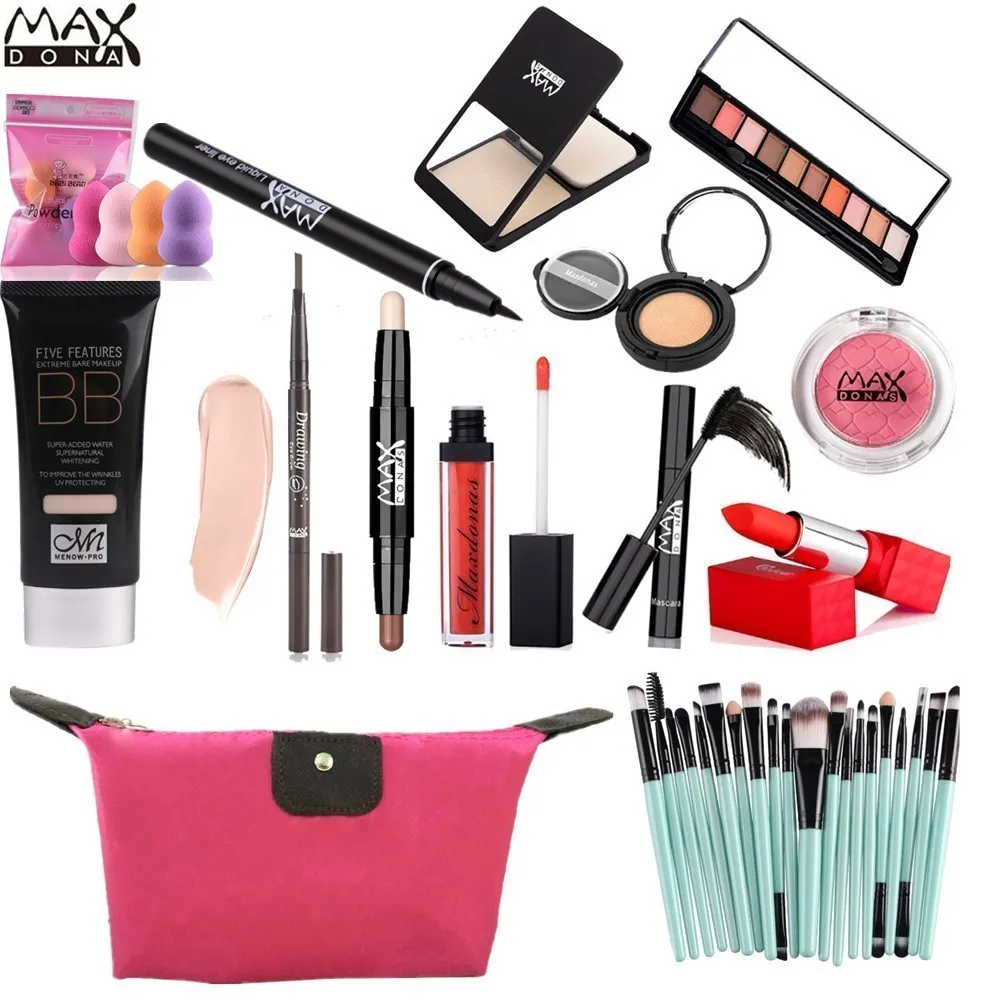 Maxdonas Новый 1 шт. женский набор косметики корейский макияж инструменты Conjunto de