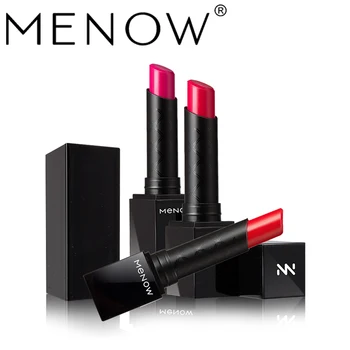 

Menow New Arrival 18Color Matte Lipstick Cosmetics Lasting Waterproof Kiss proof Lip gloss Lip Makeup Cosmetic drop ship LS03