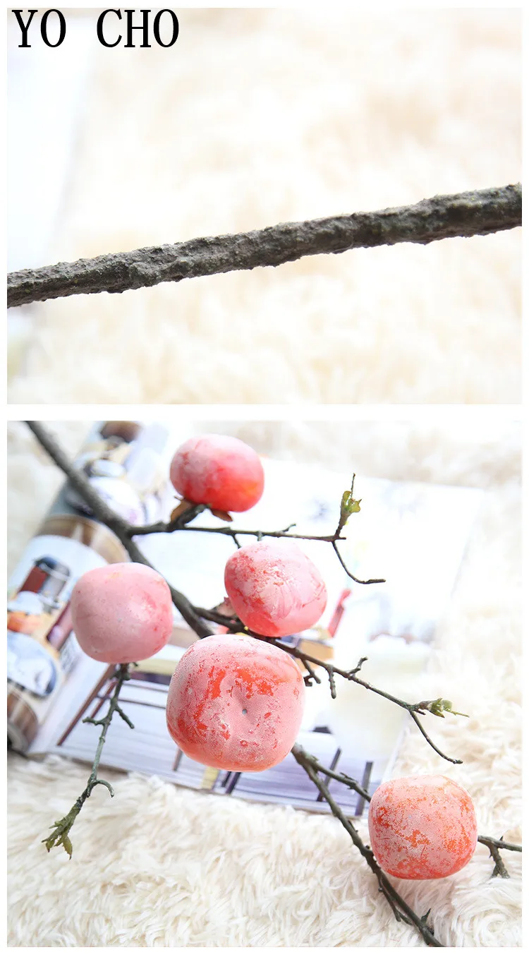 Persimmon fruit simulation flower10