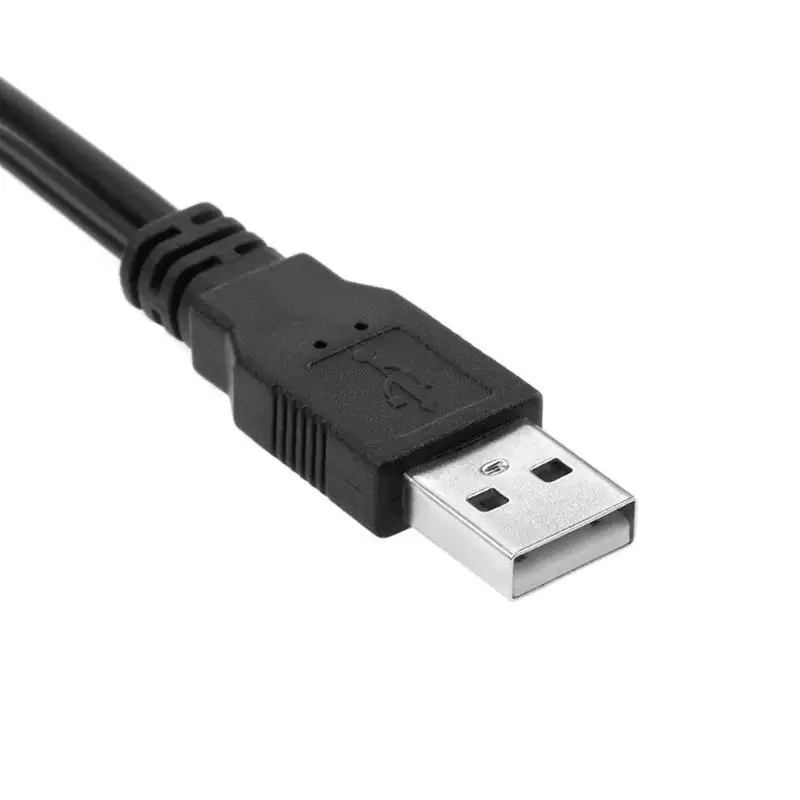 USB 2 0 SATA 7 + 15 pin адаптер конвертер кабель для 5 дюймов HDD ноутбука жесткий диск